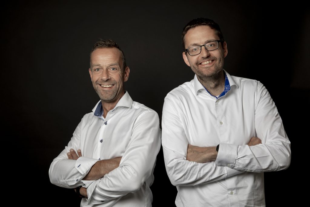 Mark Landman en Huib den Hertog directeuren Pixelzebra Solutions